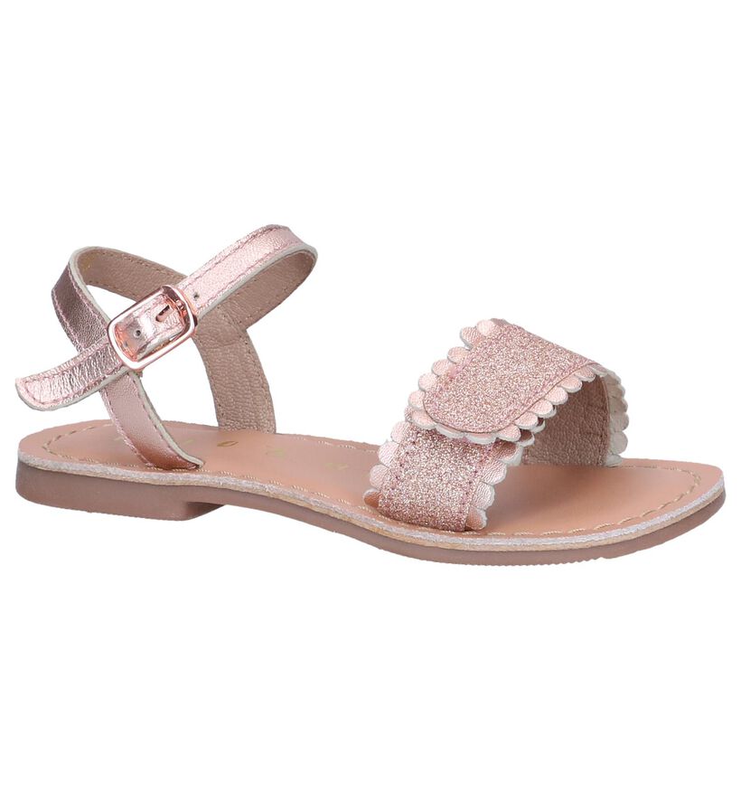 Rose Golden Sandalen Milo & Mila in leer (241259)