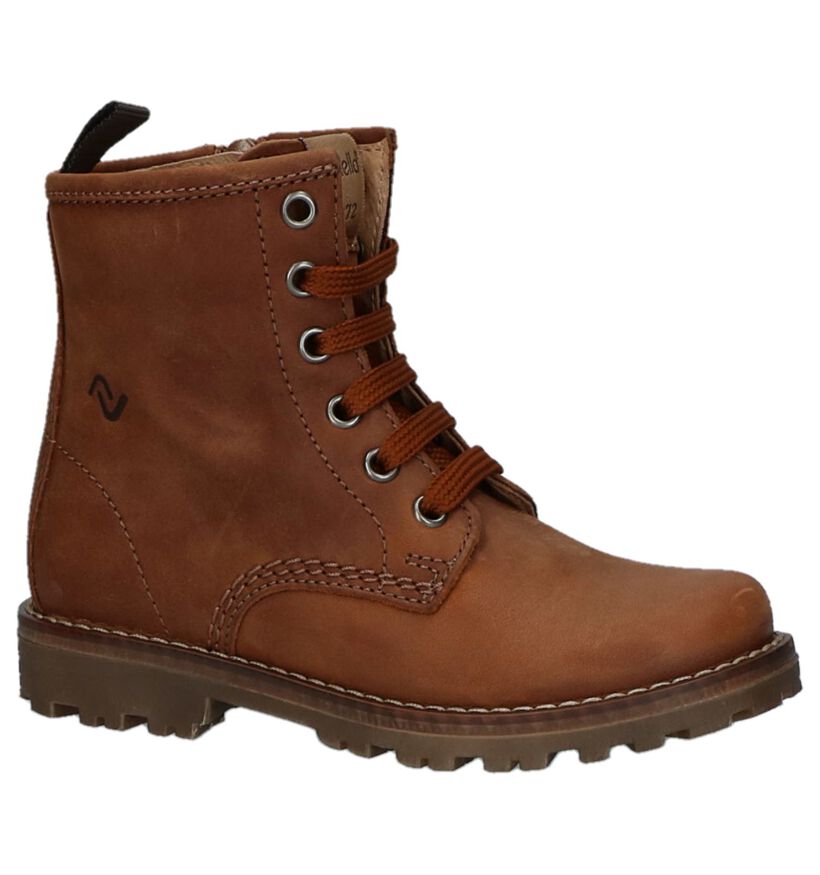 Cognac Lunella Bottines in leer (223026)