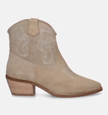 Cowboy boots beige