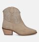 Babouche Beige Cowboyboots voor dames (332779)