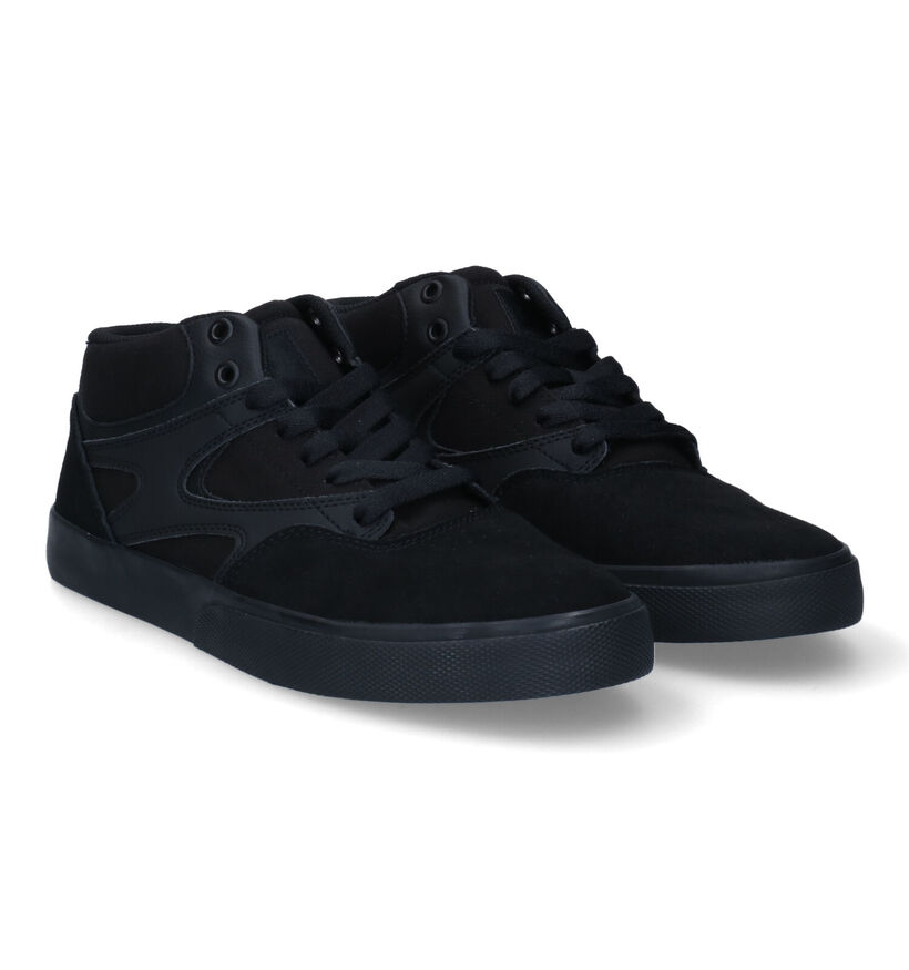 DC Shoes Kalis Vulc Mid Zwarte Sneakers voor heren (303232) - geschikt voor steunzolen