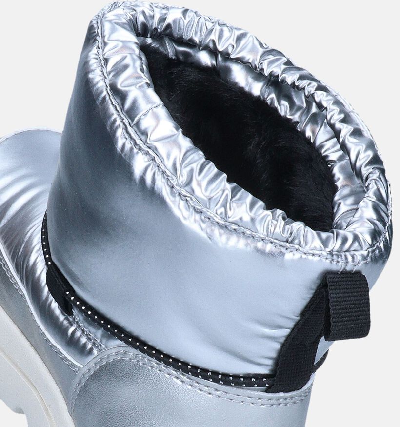 Geox Willaboom Bottes en Argent pour filles (345959) - pour semelles orthopédiques