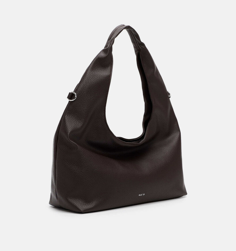 Emily & Noah Sac &agrave; bandouli&egrave;re/Sac port&eacute; crois&eacute; en Brun fonc&eacute; pour femmes (378873)