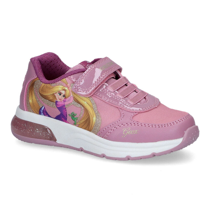 Geox Disney Princess Roze Sneakers in kunstleer (311006)