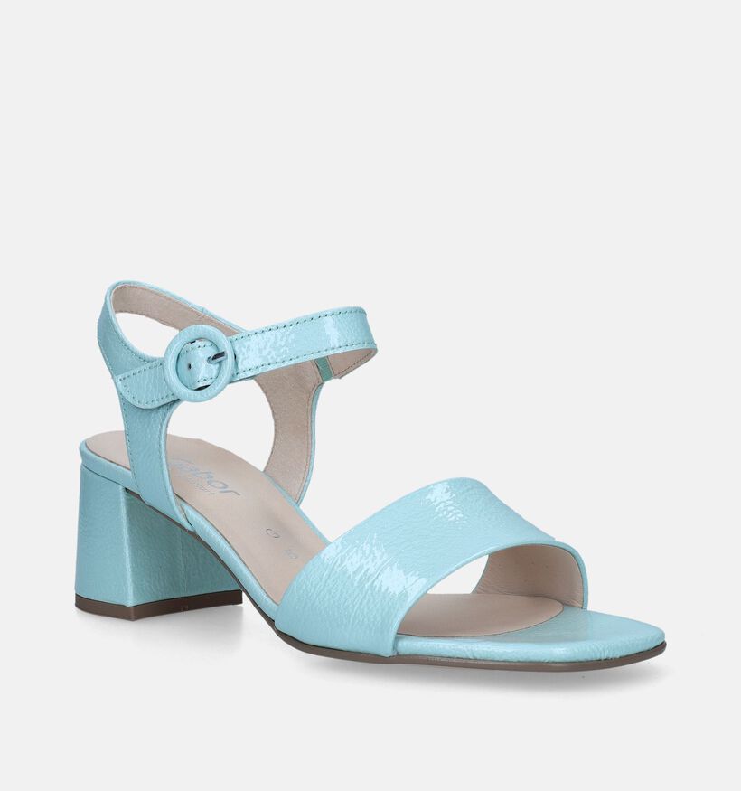 Gabor Groene Sandalen Met Blokhak voor dames (339364)
