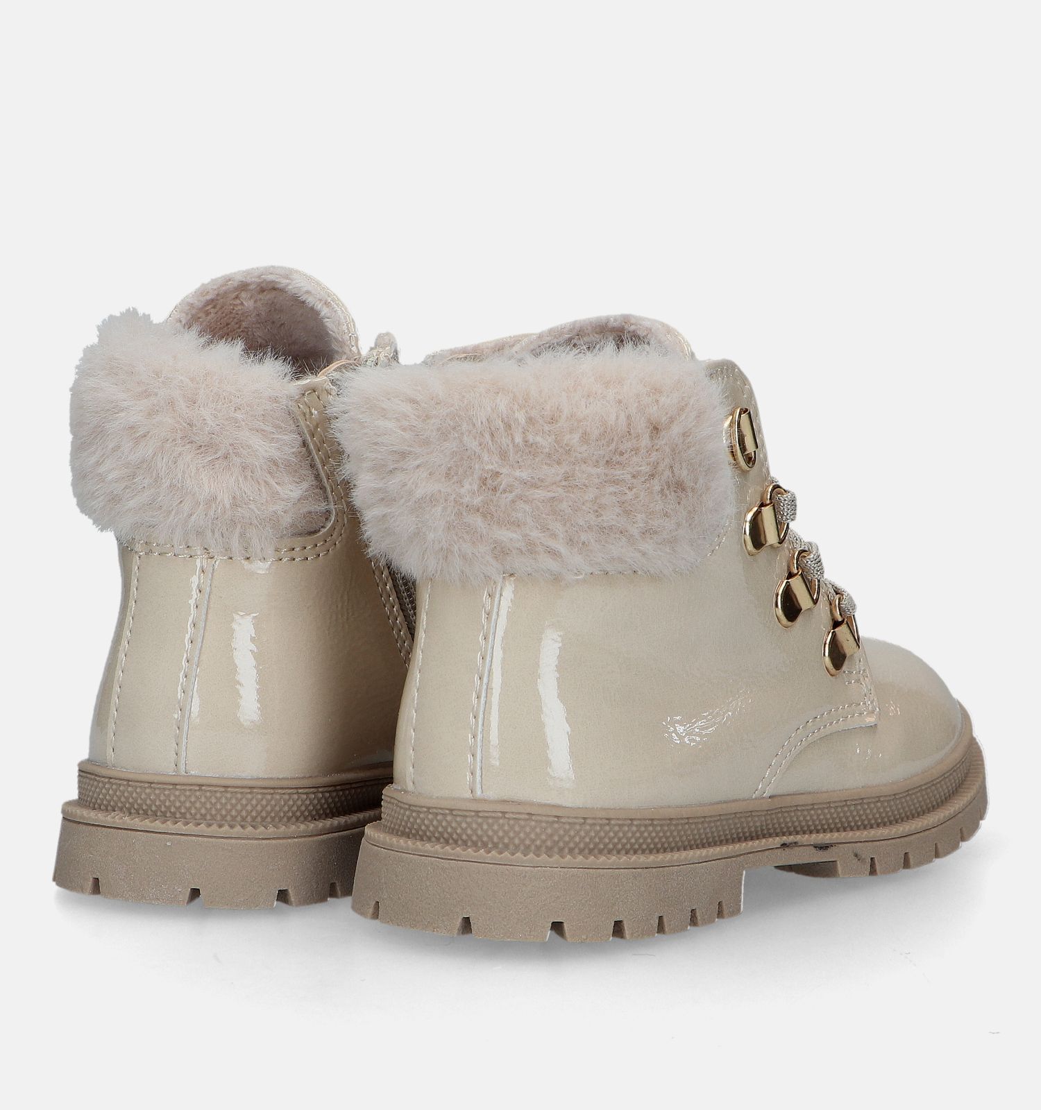 Milo Mila Boots pour b b en Beige Filles Chaussons b b en
