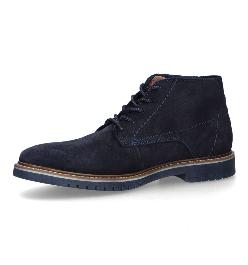 Bugatti Chaussures hautes en Bleu foncé pour hommes (328581)