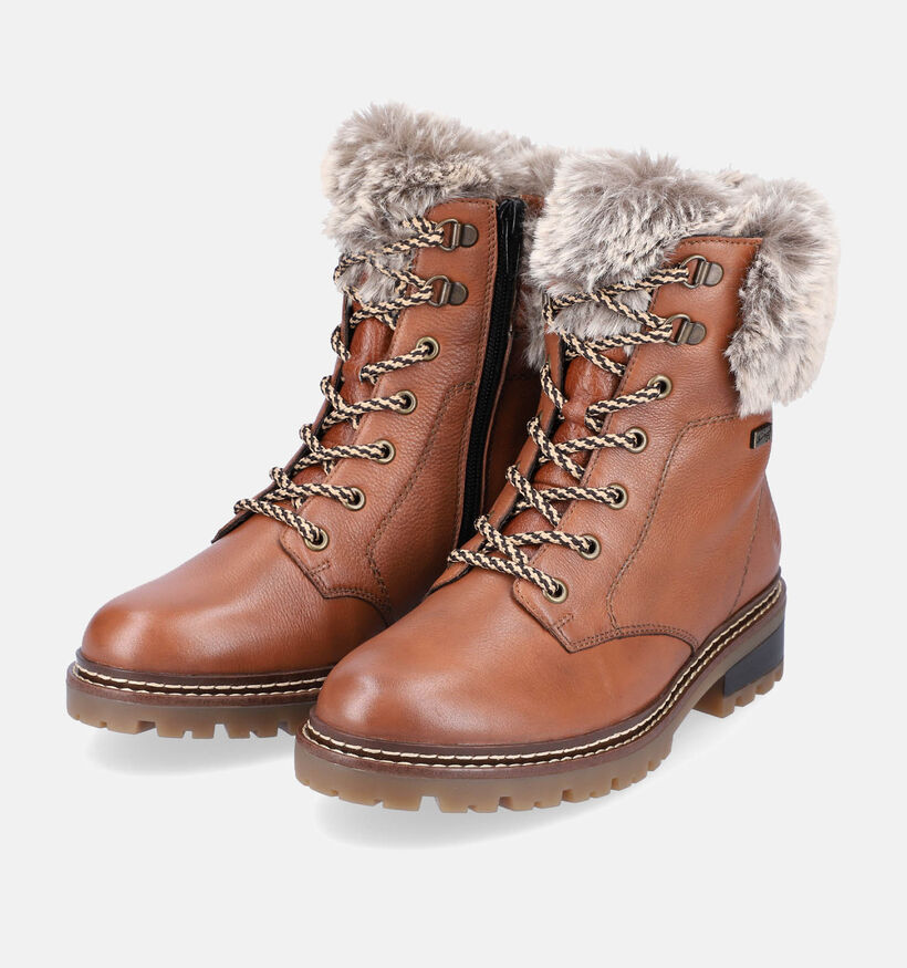 Remonte Cognac Enkellaarzen Remonte Cognac Bottines voor dames (347226)