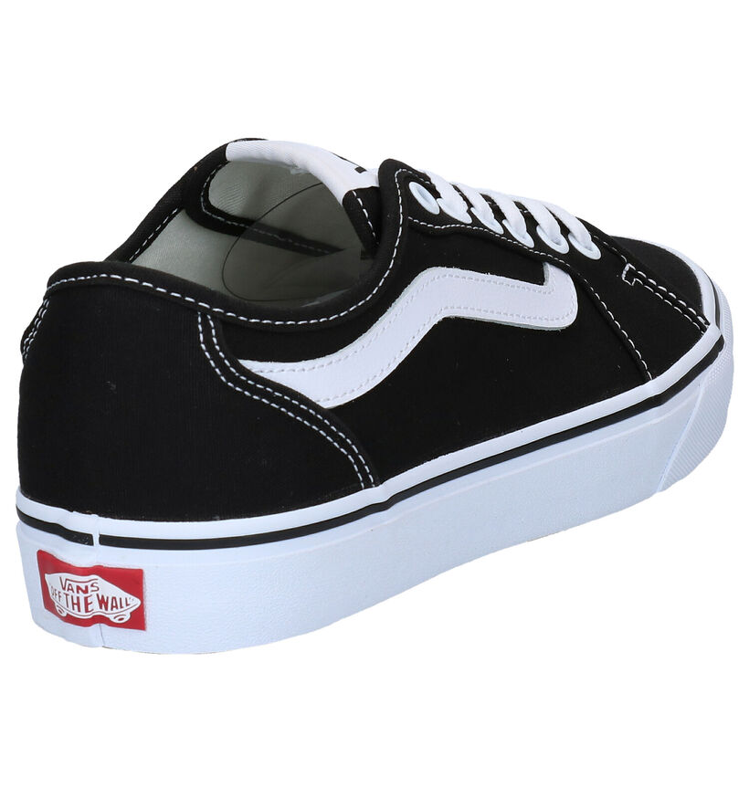 Vans Filmore Decon Baskets en Noir en textile (287209)