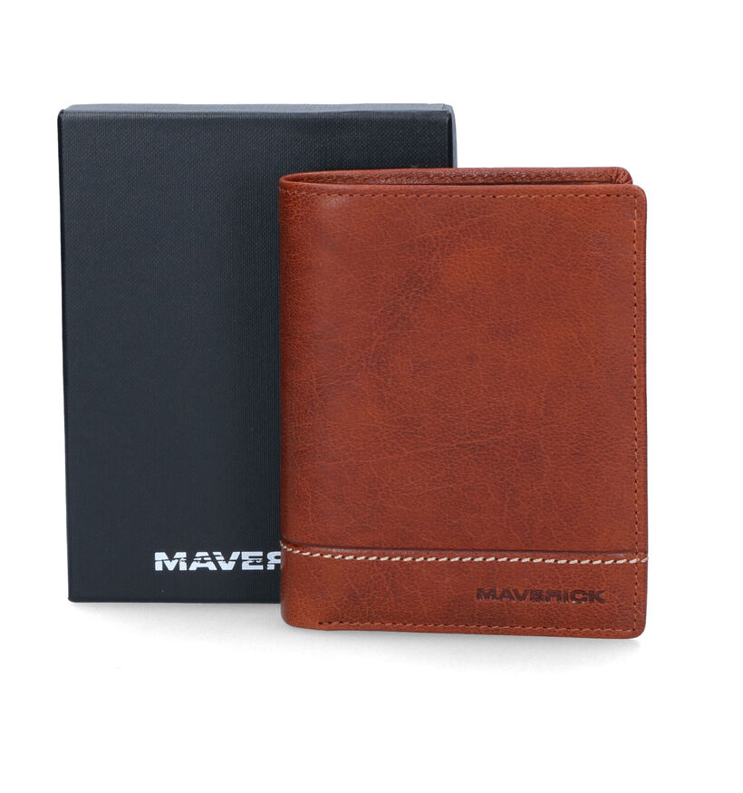 Maverick Portefeuille en Marron pour hommes (331073)