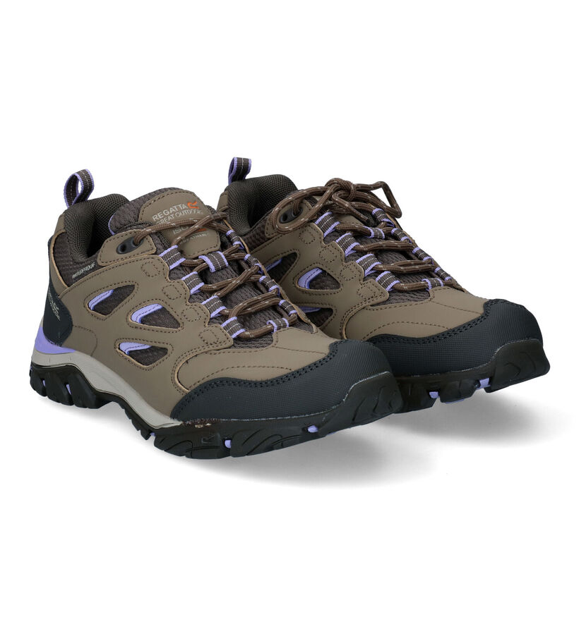 Regatta Lady Holcombe Chaussures de randonnée en Taupe pour femmes (303773) - pour semelles orthopédiques