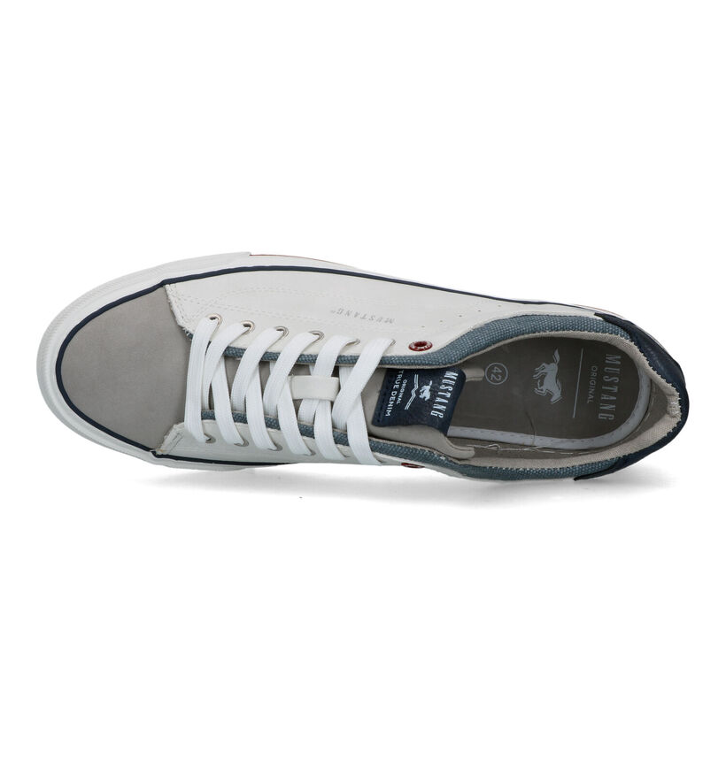 Mustang Chaussures à lacets en Blanc pour hommes (323399)