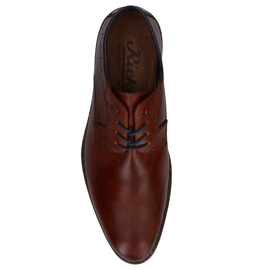 Rieker Chaussures habillées en Cognac en cuir (271965)