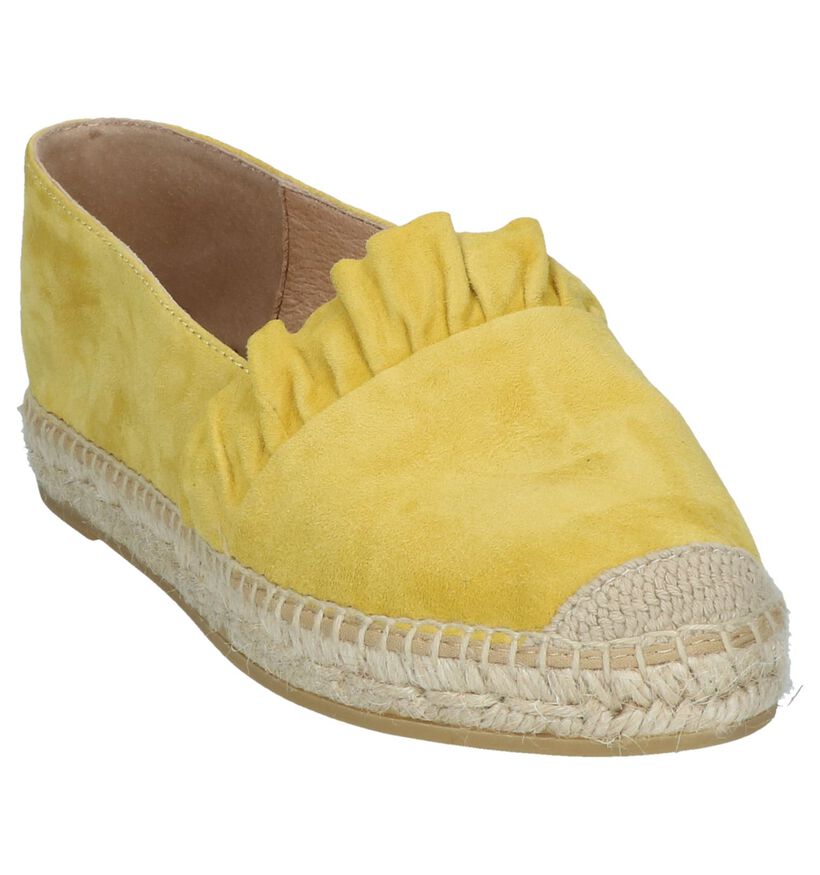 Okergele Espadrilles Kanna in nubuck (246576)