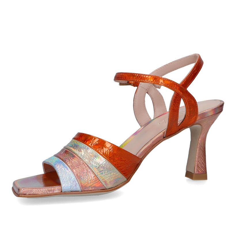 Zinda Oranje Sandalen voor dames (325056)