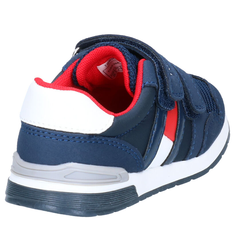 Tommy Hilfiger Blauwe Velcroschoenen in kunstleer (266593)