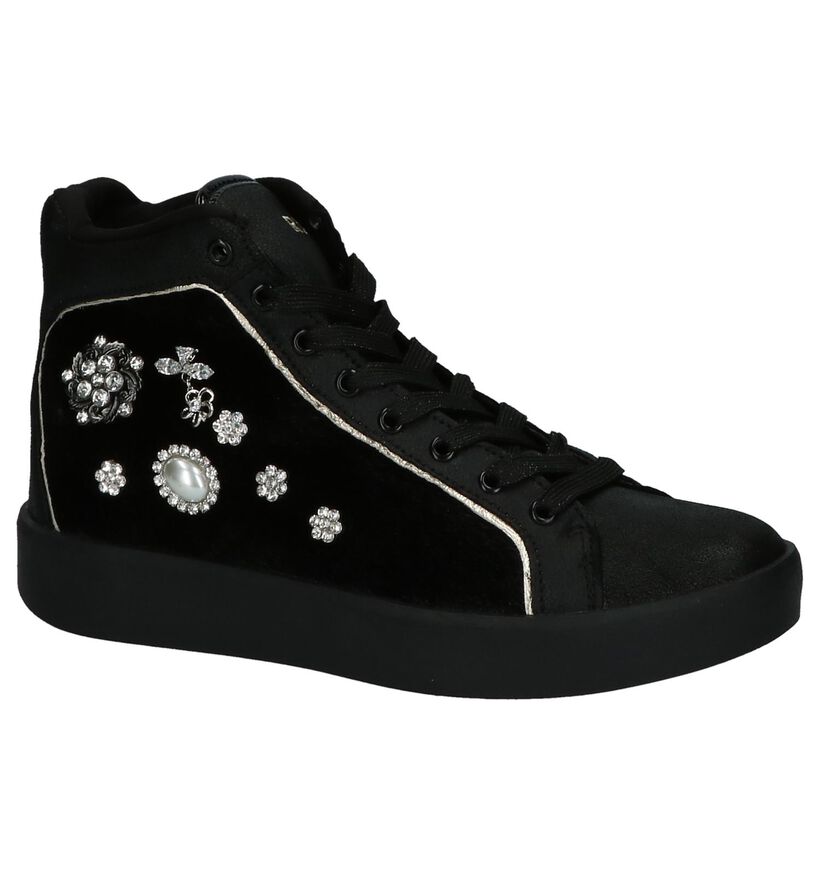 Zwarte Replay Affair Sneakers in kunstleer (202312)