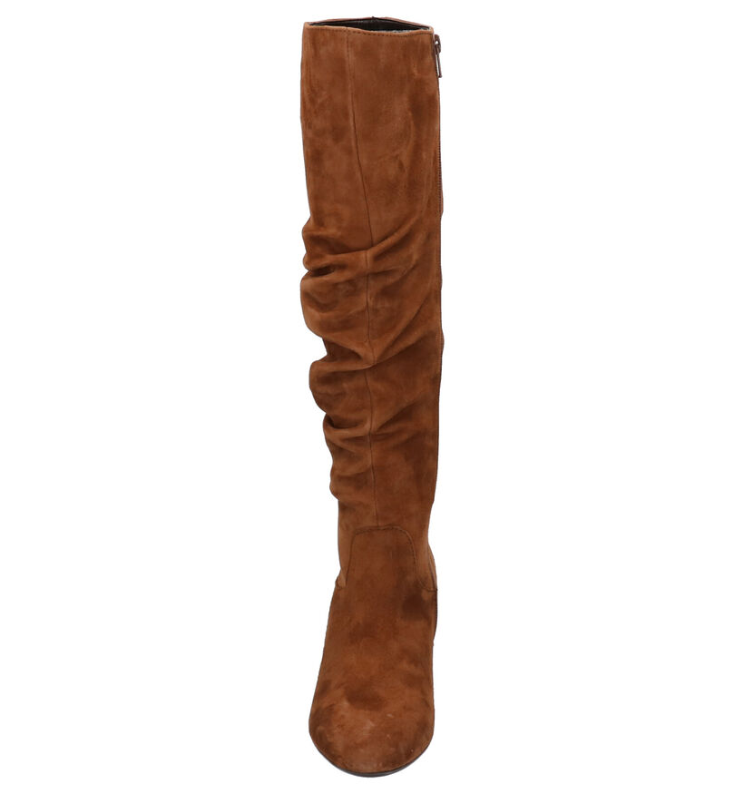 Gabor Cognac Laarzen in daim (262074)