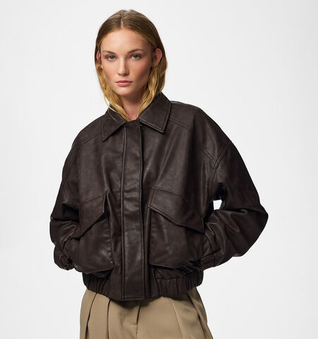 Pieces Manteaux Marron