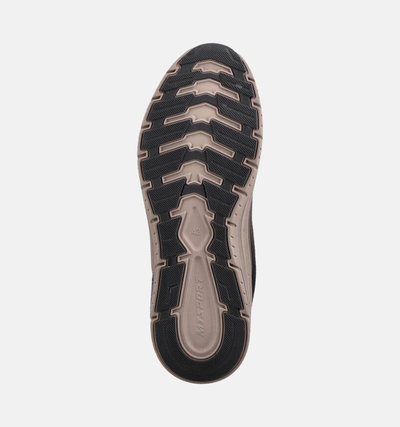 Marco Tozzi Donkerbruine Sneakers voor heren (377516) - geschikt voor steunzolen