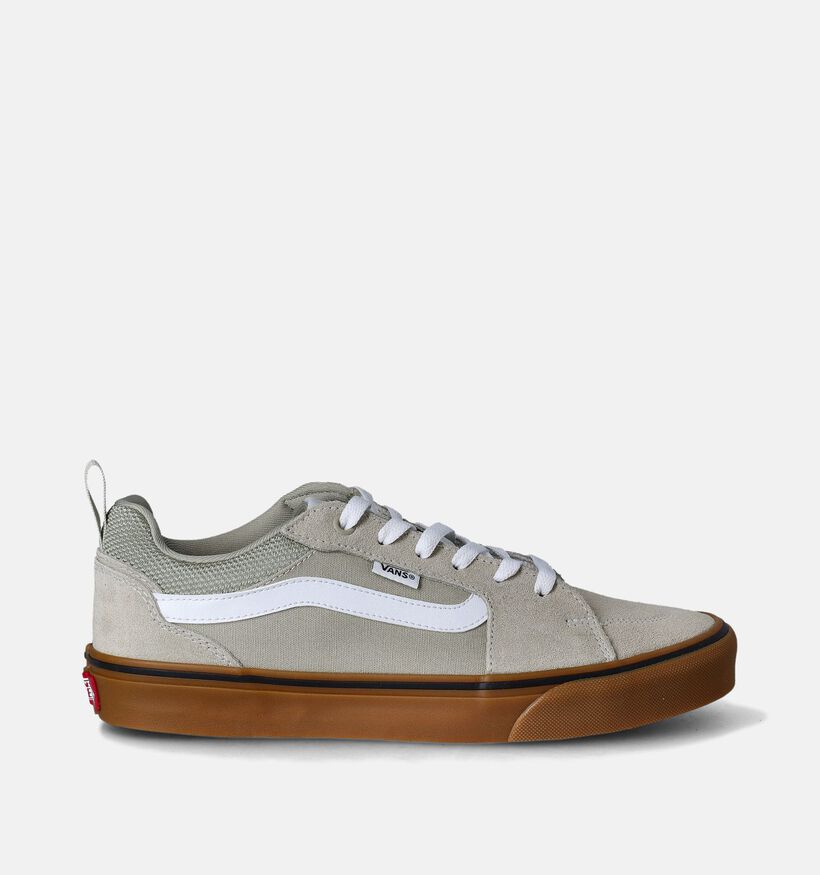 Vans Filmore Baskets pour skate en Vert Khaki pour hommes, garçons (352484)