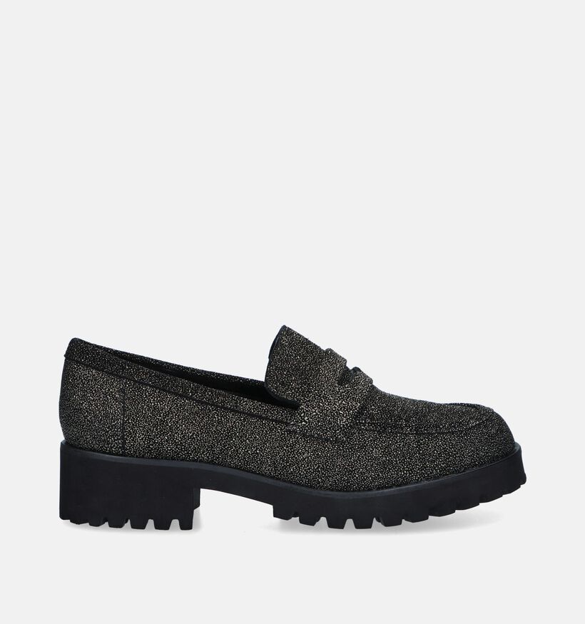 Crinkles Chaussures à enfiler en Or pour femmes (348338)