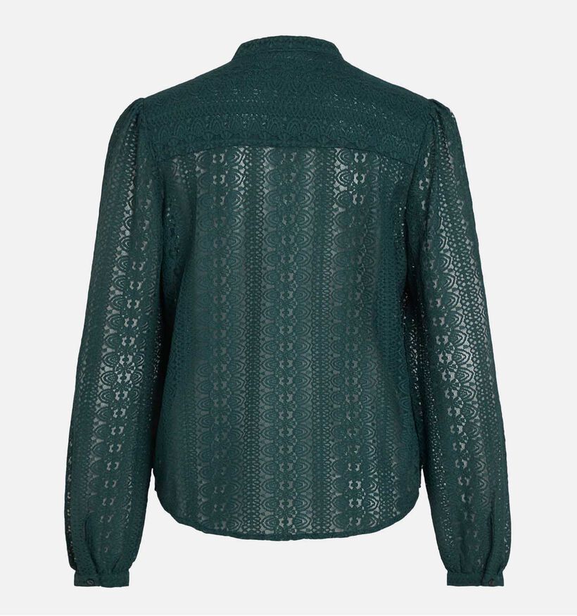 Vila Chikka Lace Blouse dentelle en Vert pour femmes (342544)