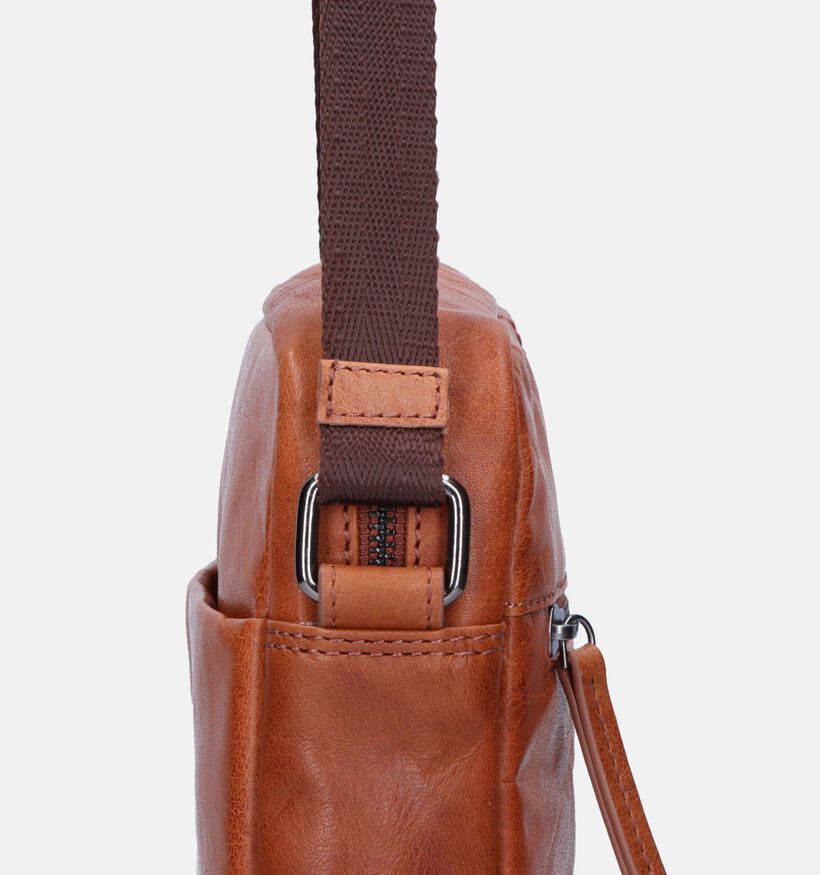 Maverick Crossbody Tas Cognac voor heren (341276)