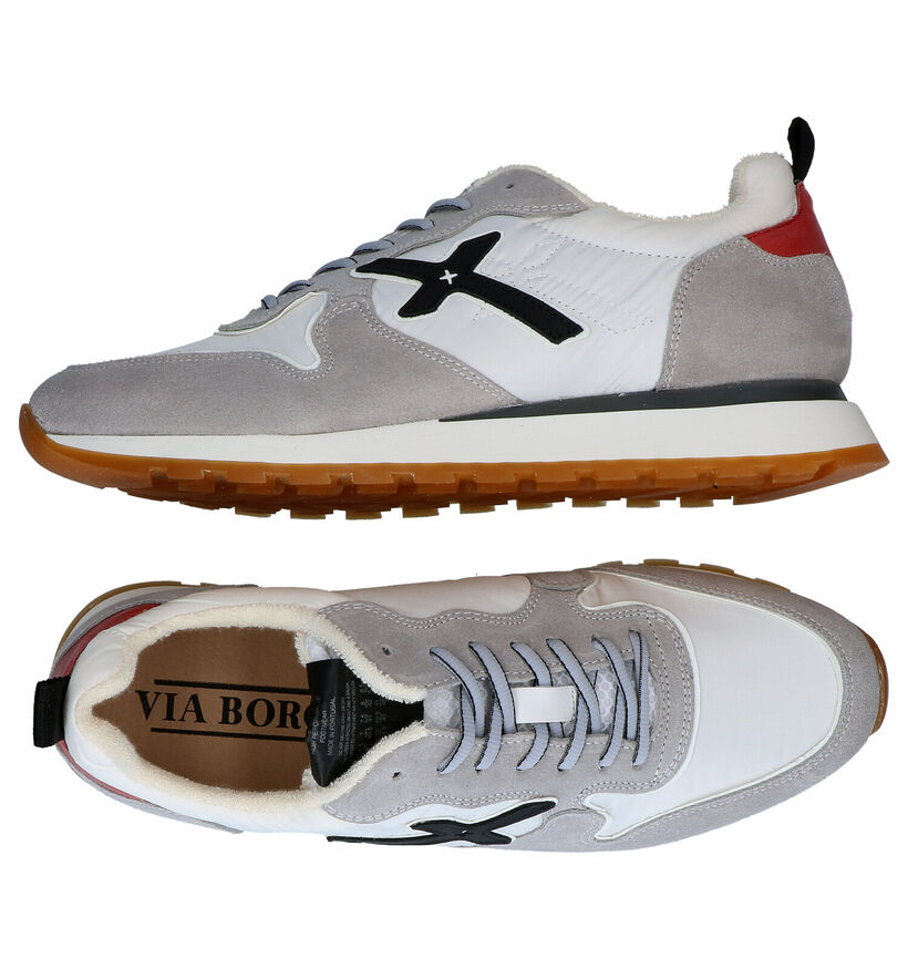 Via Borgo Triangulos Chaussures à lacets en Blanc pour hommes (292949) - pour semelles orthopédiques