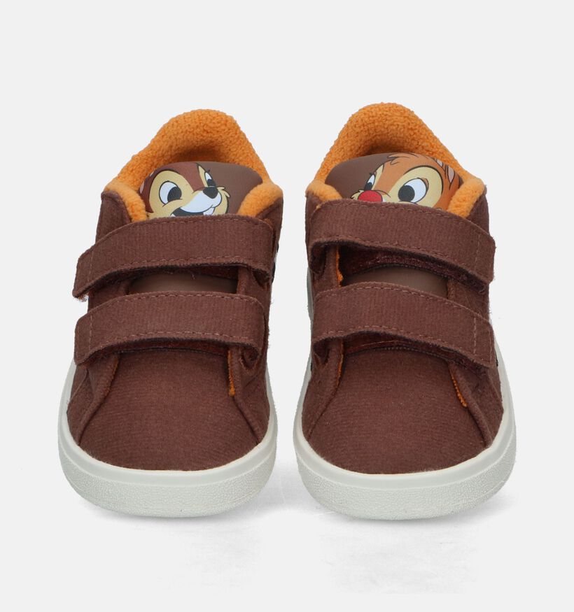 adidas Grand Court Chip Disney CF Baskets en Brun pour filles, garçons (326885)