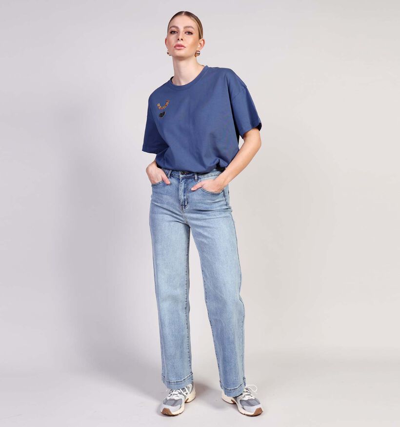 Desires Florence High Waist Blauwe Jeansbroek voor dames (364715)