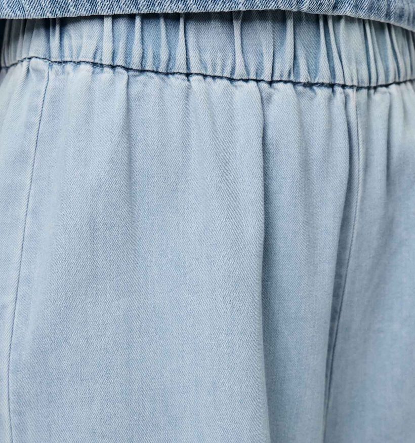 Pieces Smidi Blauwe Wijde Broek voor dames (352459)