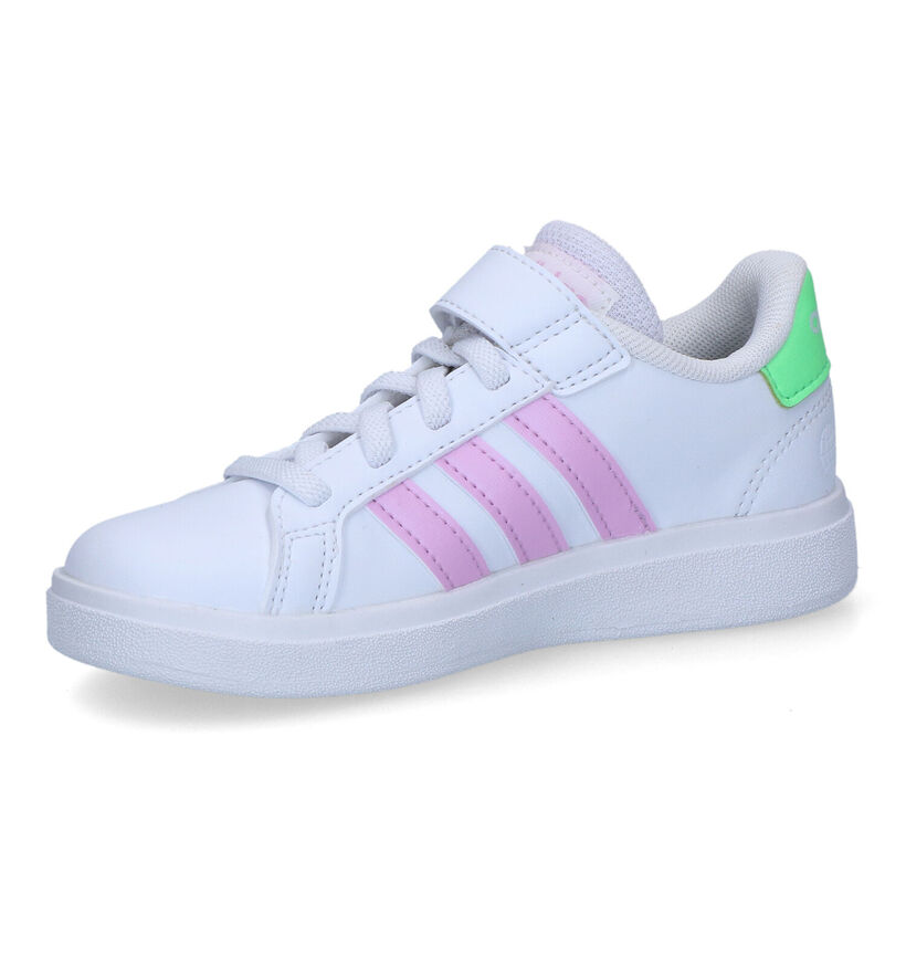 adidas Grand Court 2.0 Witte Sneakers voor meisjes (311317)