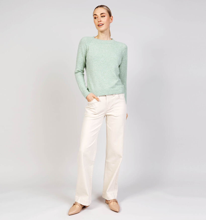 Vero Moda Doffy Pull en Vert pour femmes (367162)