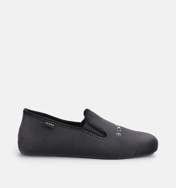 Scapa Pantoufles Noir/Gris