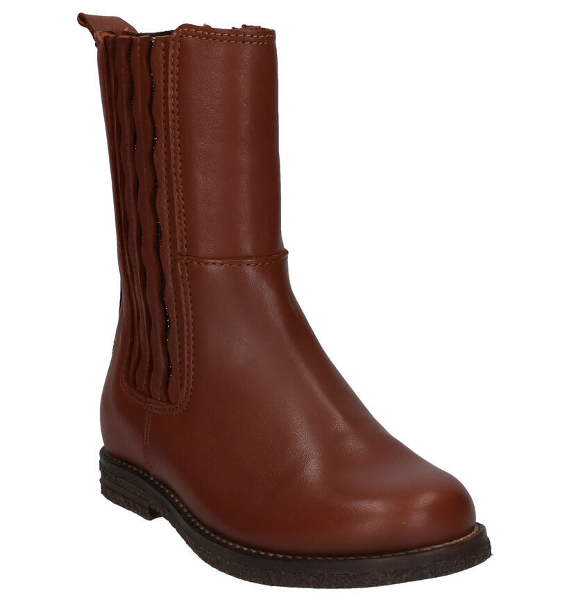 Little David Jara Bottes basses en Cognac pour filles (298818) - pour semelles orthopédiques