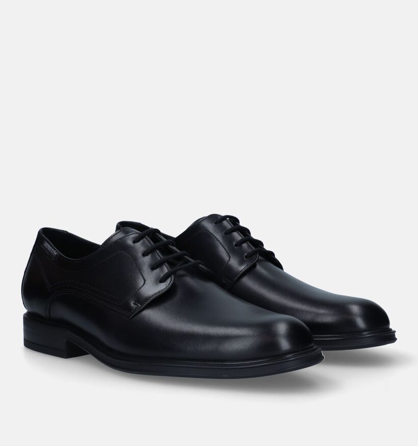 Mephisto Kevin Hopper Zwarte Veterschoenen voor heren (330818)