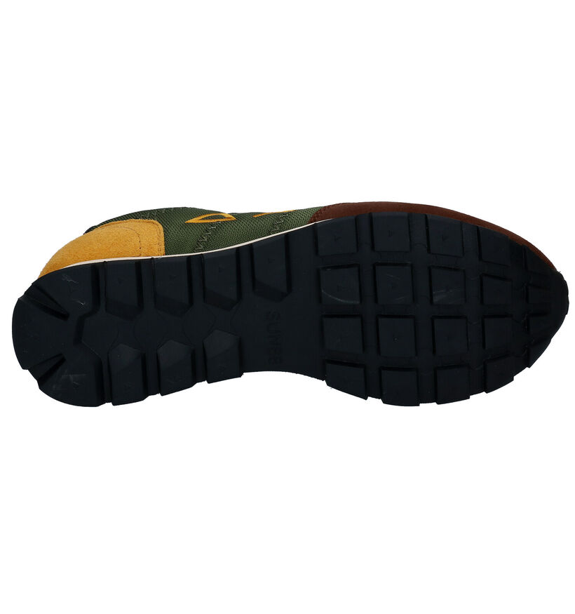 Sun 68 Tom Goes Camping Baskets en Kaki en nubuck (298261)