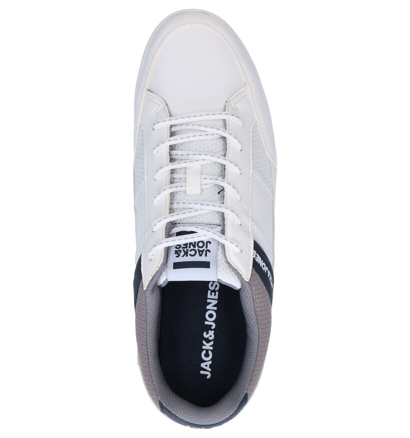 Jack & Jones Byson Sport Combo Witte Sneakers in kunstleer (269160)