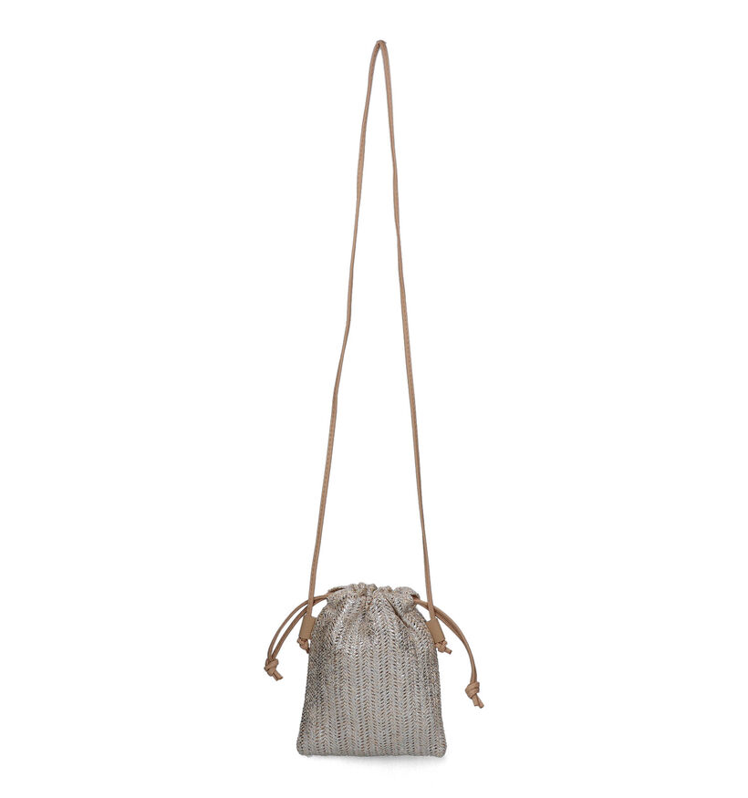 Top Design Zilveren Gevlochten Crossbody Tas voor dames (334589)