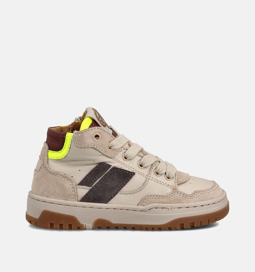 STONES and BONES Kiton Beige Sneakers voor jongens (362012) - geschikt voor steunzolen