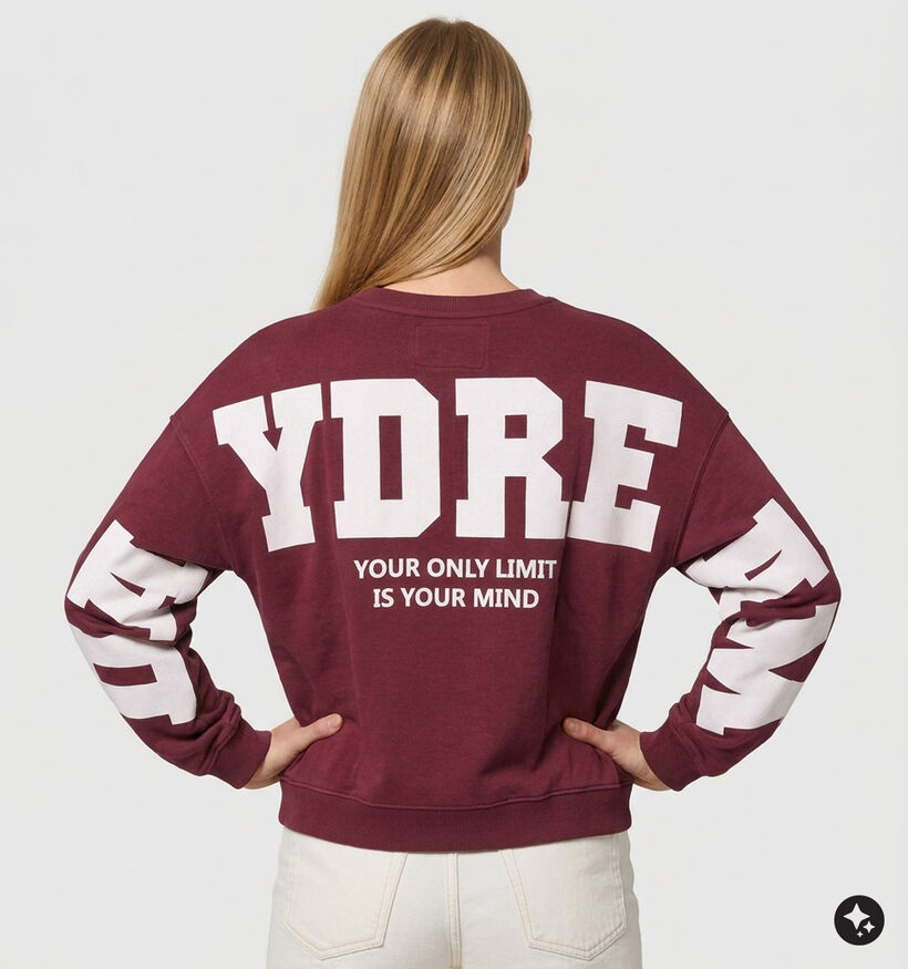 The Shirt Project Bordeaux Sweater voor dames (381882)
