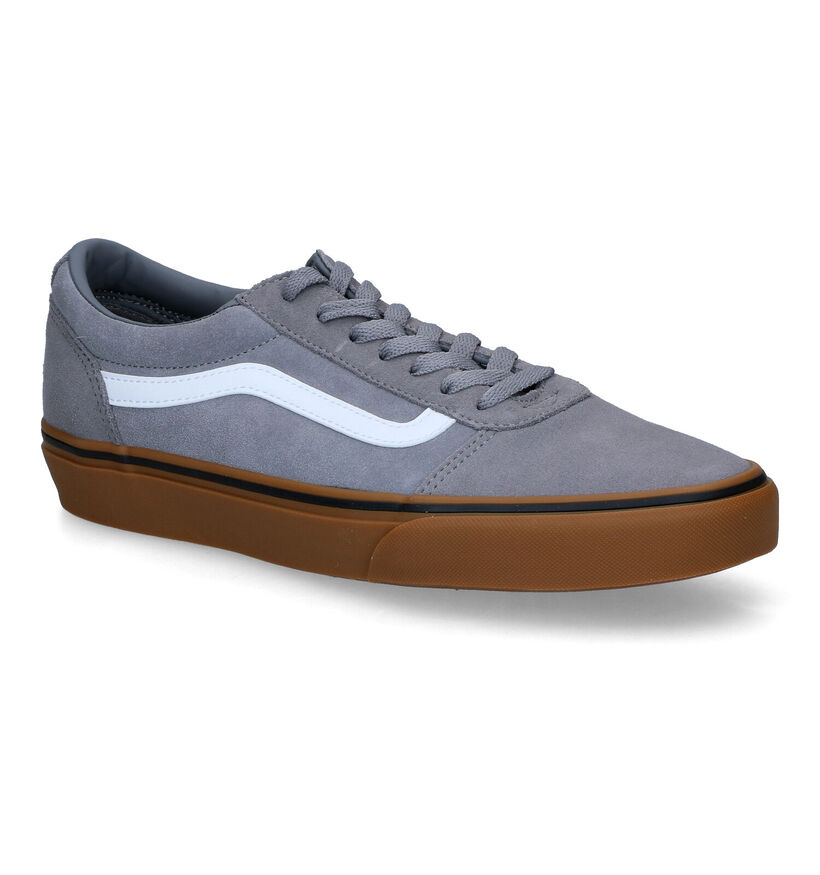 Vans Ward Baskets de skate en Brun pour hommes (328232)
