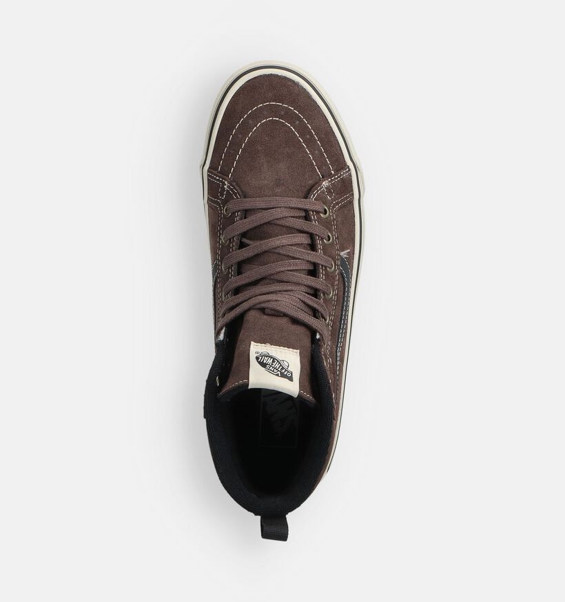 Vans MTE SK8-Hi Insulated Baskets en Brun pour hommes (360241) - pour semelles orthopédiques
