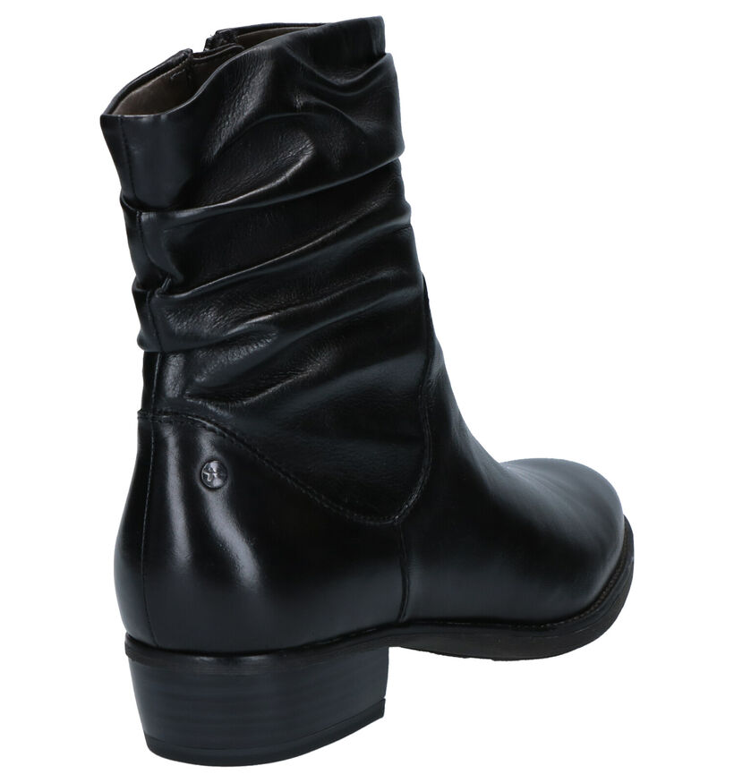Tamaris Zwarte Boots in leer (262734)