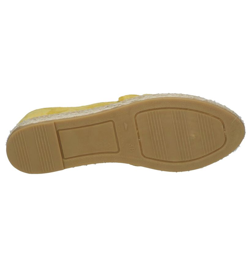 Okergele Espadrilles Kanna in nubuck (246576)
