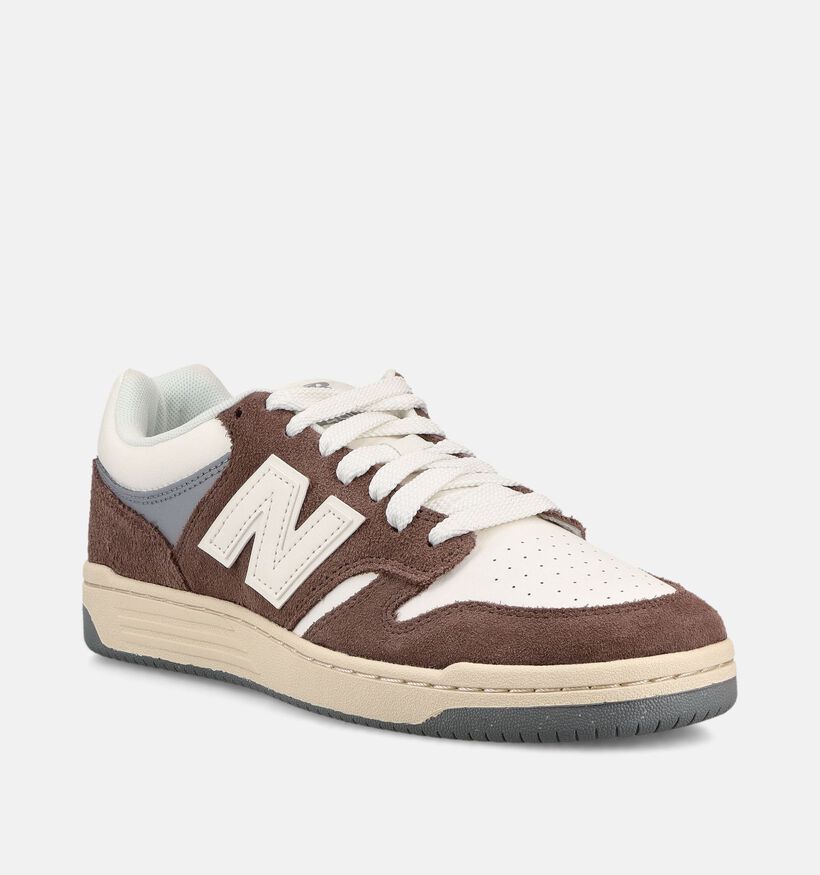 New Balance 480 Bruine/Grijze Sneakers voor heren (366270) - geschikt voor steunzolen