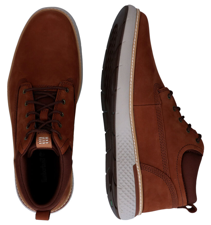 Timberland Cross Mark PT Chukka Bottines en Bleu pour hommes (330917)