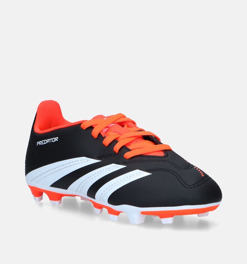 adidas Predator Club Zwarte Voetbalschoenen voor jongens, meisjes (334686)
