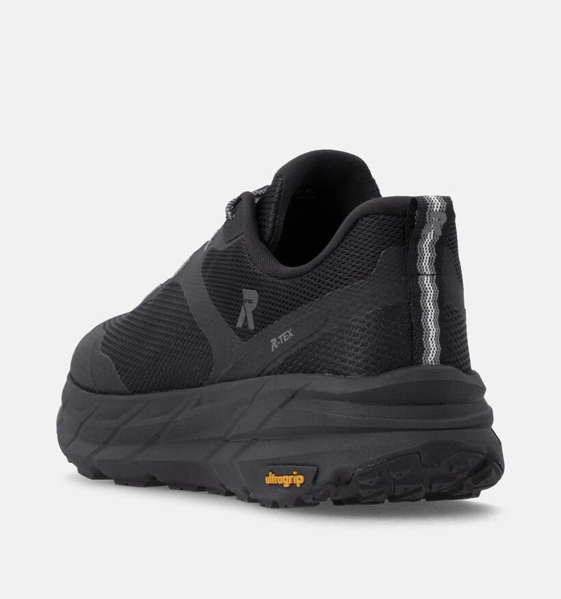Rieker Zwarte Schoenen voor heren (376515) - geschikt voor steunzolen